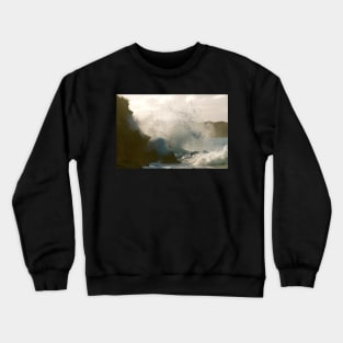 Le Conquet - Plage des Blancs Sablons Crewneck Sweatshirt